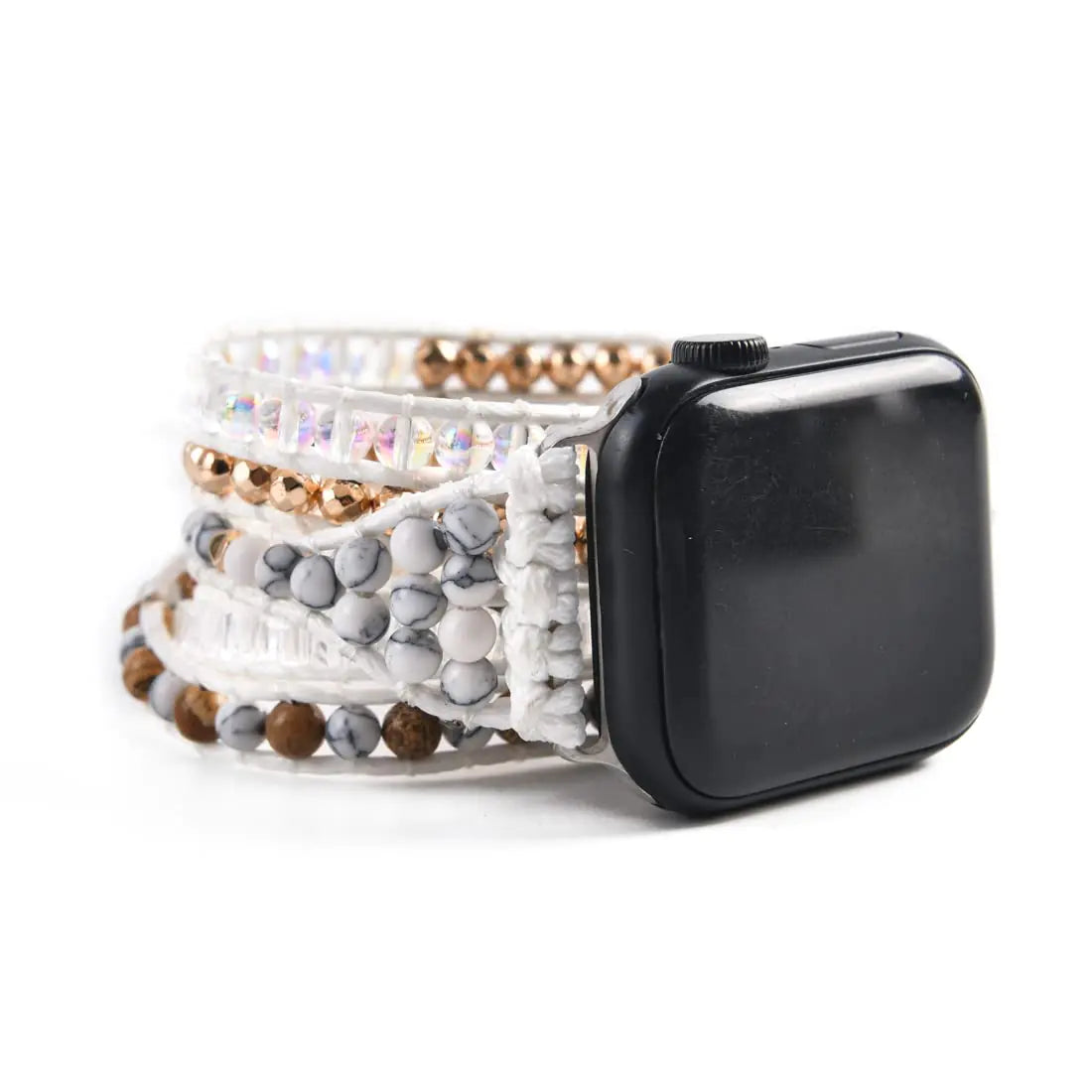 Jasper Turquoise Emperor Stone Boho Beaded Apple Watch Strap